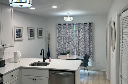Mount Pleasant House | Cheerful townhome near Isle of Palms, Sullivans Island, Charleston & Shem Creek.