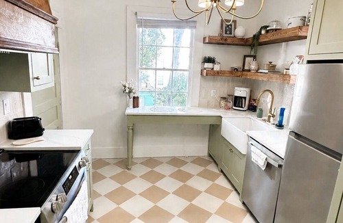 Westside House | Classic Meets Contemporary- A Pink & Green Haven in the Heart of Charleston