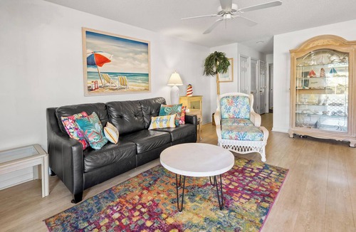 Cherry Grove Beach Condo | Condo near Beach w/Balcony, Resort Pool, Hot Tub, Grill, Spa & Fishing
