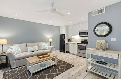 West Beach Village Condo | Contemporary Seascape Villa, Popular Kiawah West Beach, 1BR, Steps to Beach!