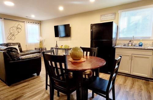 Monroe House | Cozy 3BR/2BA Home Near Downtown Monroe & Waxhaw with Fire Pit + Patio