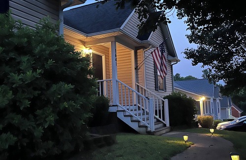 Rock Hill House | Cozy Rock Hill Retreat with Fire Pit & Screened Porch - Sleeps 8+ & Pet Friendly