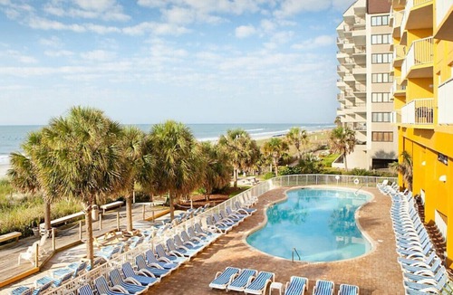 Windy Hill Condo | Enjoy the resort amenities (lazyriver) with the family in great beach 2BD condo
