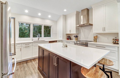 Heritage Woods House | Four Bedroom Sea Pines Home - View of Harbourtown Golf Links - Dog Friendly!
