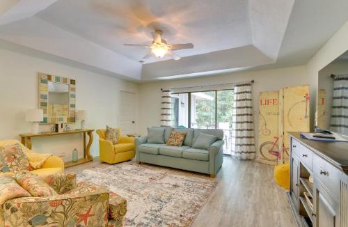 Lawton Woods House | Furnished Patio: Hilton Head Island Resort Cottage
