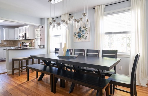 Greensboro House | Home Sleeps 18-22 near downtown Greensboro, Aquatic Center, Furniture Mkt