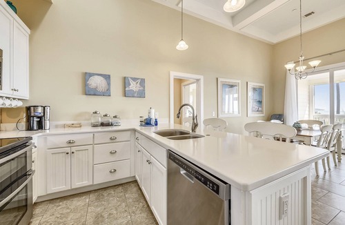 Melrose on the Beach House | JonBie Maison Ocean Serenity Cottage Oceanfront Cart included with Booking.