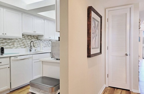 Litchfield by the Sea Condo | Lake Front Townhouse, Beach Access, Screened Porch, Sundeck, 2 Carports, Pool
