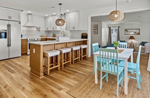 Crescent Beach House | Large family house with private heated pool on Ocean Blvd!