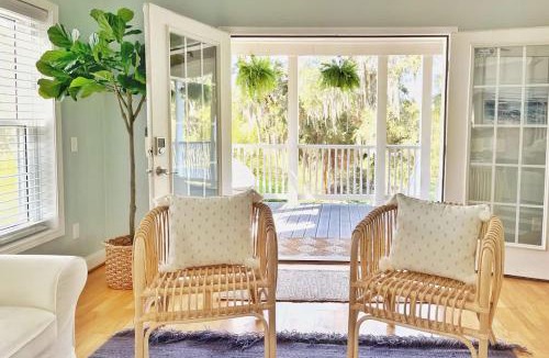 Savannah House | Large Home and 2 Airstream Glampers & Spa Midway to Tybee Beach & Downtown Savannah with Fast WiFi and More!