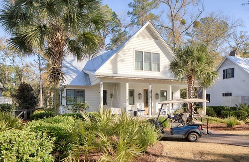 Palmetto Bluff Cottage | LOCATED IN THE CENTER OF PB - NEW ADDITION OF 5TH BEDROOM-REDECORATED IN 2026!