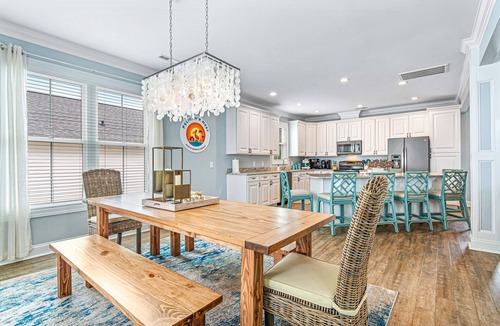 Crescent Beach House | Luxe Home w/Free Htd Pool, 50 Steps to Beach, Elevator, Putting Green, Tiki Bar