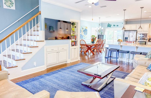 Cherry Grove Beach House | Luxury 4Bedroom/4 Bath with Private Salt-Water Pool!