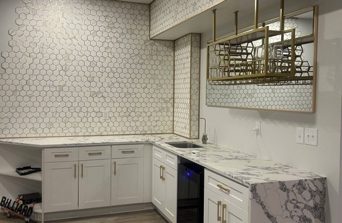 Huntersville House | Luxury 4BR Wellness Escape Near Lake Norman: Lounge + Sauna + Patio + Gym