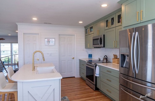 Surf City House | Luxury Home with Private Pool, Themed Rooms, Gourmet Kitchen, & Beach Amenities