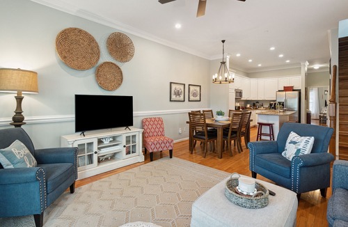Waters Edge House | Marsh & River Views, Large Screen Porch, Community Pool & Dock - Crawdads Sing