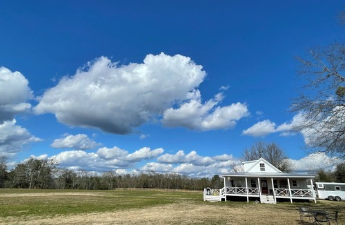 South Carolina Lakes & Blackwater Rivers Cabin | MEADOW LODGE @ Whisper Farm: Gorgeous Southern Lodge,100 Ac w Horses, dogs ok!