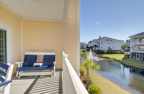 Garden City House | Murrells Inlet Golf Resort Condo: 1 Mile to Beach!