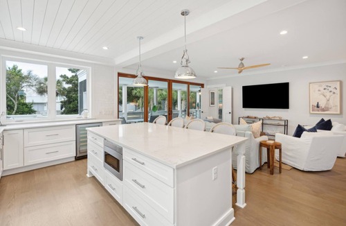 Isle of Palms House | New Listing! Views, Dock & Pet Friendly! Large Private Pool!