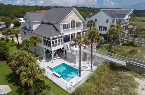Long Bay Estates House | Ocean Front Luxury near Myrtle Beach State Park and just South of the airport.