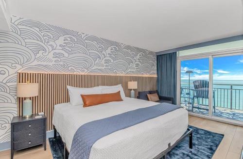 Downtown Myrtle Beach House | Oceanfront 2BR Retreat 17th Floor Balconies