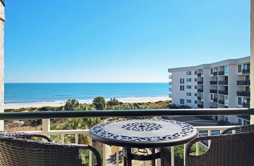 Litchfield by the Sea Condo | Oceanfront Condo, Private Balcony Beach View, Gated Resort, Indoor/Outdoor Pools