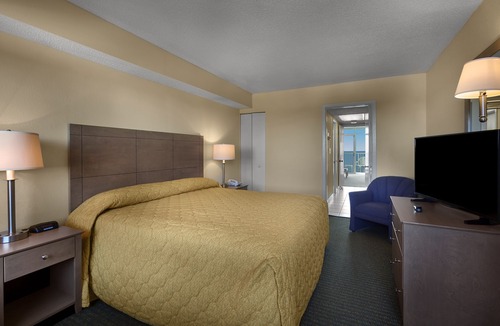 Arcadian Shores Resort | Oceanfront King Suite w/Private Balcony + Official On-Site Rental Privileges