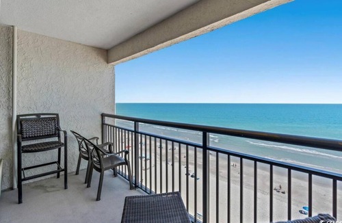 Myrtle Beach Apartment | Oceanfront Studio Escape Waves at Your Doorstep 1106