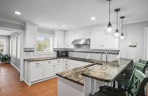 Saint Helena Island House | Oceanfront w/sandy beach all day! 4100sq ft. Retreat w/Private walk, Pet’s ok!