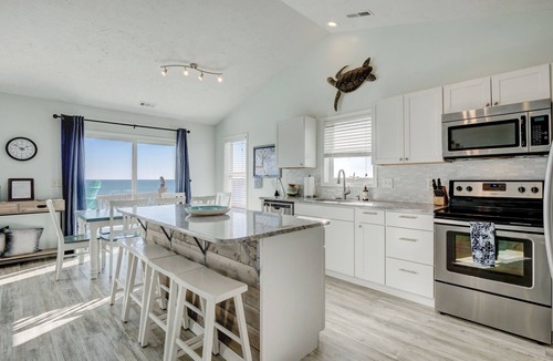 Surf City House | Paradise Found! Fabulous, Flexible, Beach Front Luxury! Hot Tub, Best Location!