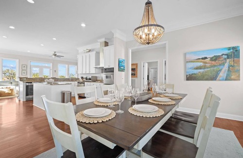 Sweetgrass House | Pet Friendly, Along 7th Green Ocean Creek Golf Course, Marsh Views - 186 Davis Love