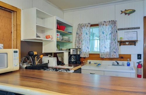 Chetek Cabin | Pet-Friendly Rustic Cabin Steps from Lake Chetek