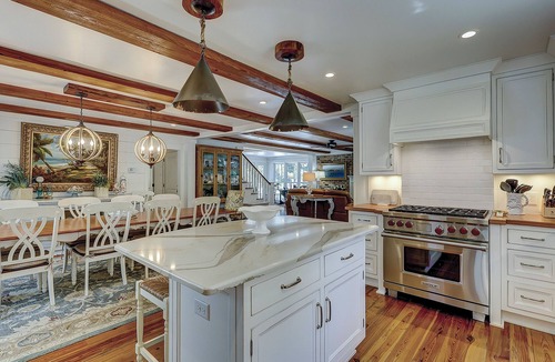 Oceanside House | Premium DOG FRIENDLY 4th Row Ocean Sea Pines Home with a Private Pool & Spa