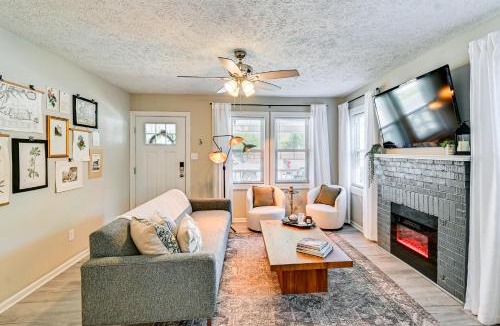 Terry Sanford House | Private Hot Tub & Cold Plunge: Fayetteville Gem!