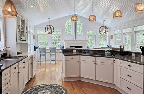 North Litchfield Beach House | Raised 2-Story Beach House, Beautiful Updates, Private Pool, Shortcut to Beach