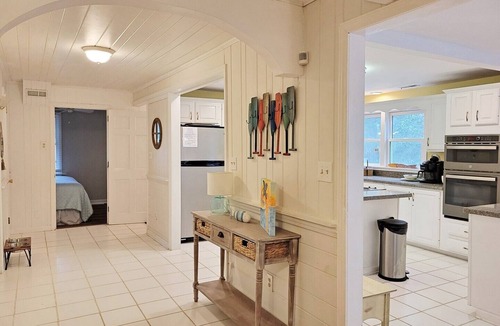 North Litchfield Beach House | Raised Beach House, Furnished Porch, Boat Parking, Game Area, Walk to Beach