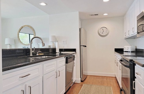 Litchfield by the Sea Condo | Raised Beach Townhouse, Lake View, Easy Walk to Beach, Pool, Covered Parking