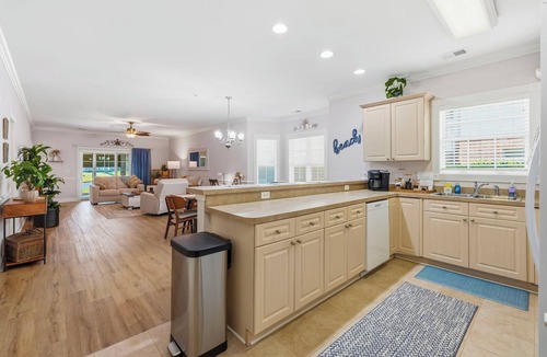 Central Myrtle Beach Apartment | Renovated 3BR · Lakeside Pool · Pet-Friendly
