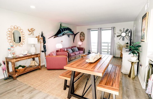 Tybee Island Apartment | Resort views - Huge Balcony - Steps to the beach!