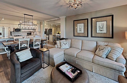 Litchfield by the Sea Condo | Sandpiper CRD1C - Beautifully Decorated - Private Stairs to pool and beach