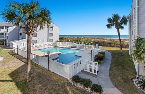 Cherry Grove Beach Condo | Sea Cloisters II Ocean Front Beach Retreat