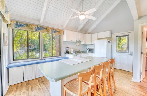 Night Heron House | Sea Pines Home - Walk to the Beach! Lagoon View + Pool