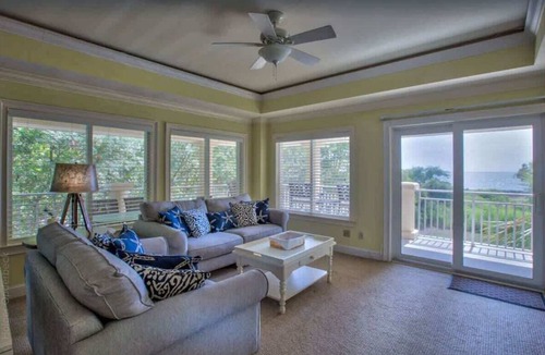 Daufuskie Island Condo | Seabreeze Villa Oceanfront 3bdr with Golf Cart