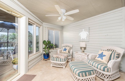 Seabrook Island Villa | Seabrook Island Villa decorated with Charleston flair and Low Country Charm