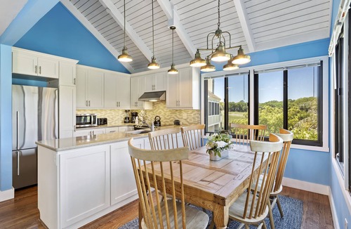 Sealoft Villas House | Seabrook Villa with loft and marsh views! Pet Friendly! Walk to Beach!