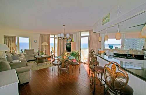Arcadian Shores Condo | Seawatch Resort-3BR/2BA-Gorgeous End Unit-Direct Oceanfront