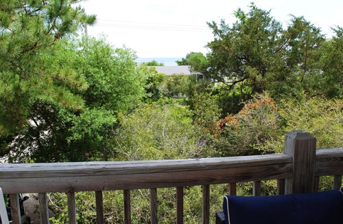 North Litchfield Beach House | Second row home nestled beneath canopy of trees located at North Litchfield Beach.