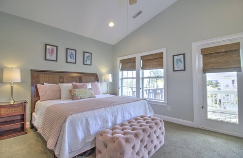 Crescent Beach House | Stairway to Havens North - Stunning Attached Coastal Home- Just a Quick Golf Cart Ride to the Beach!