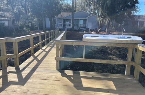 Beaufort Cottage | The "Beaufort Breeze" Five Minutes from Historic Beaufort with Marsh and Dock!