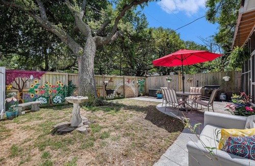 West Ashley House | The Birdhouse Pet friendly 2 Bed With Yard And Hot Tub